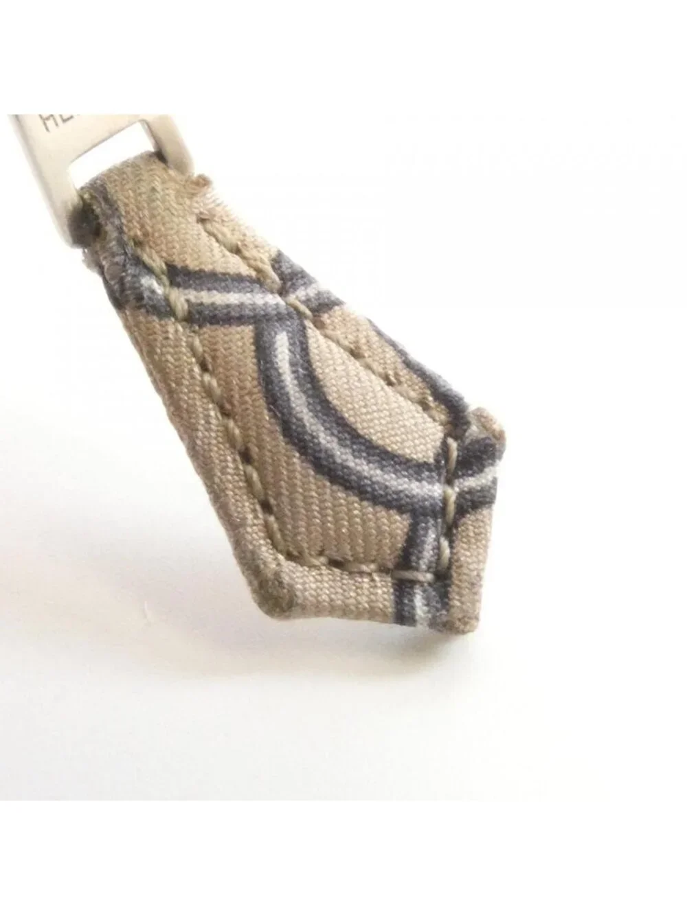 Hermes Grand Fil D'argent Silk in Compact Wallet